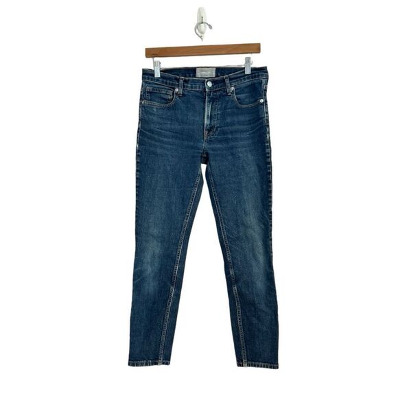 Everlane Medium Wash Cotton Skinny Jeans, Size 29 - Picture 1 of 5
